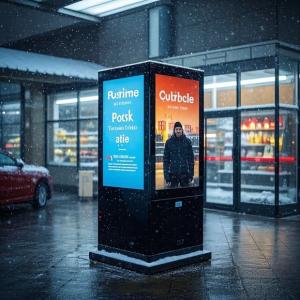 Outdoor digital signage: lighting up the brand and attracting attention